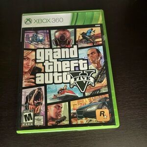 Grand Theft Auto V for 360 - Green Case